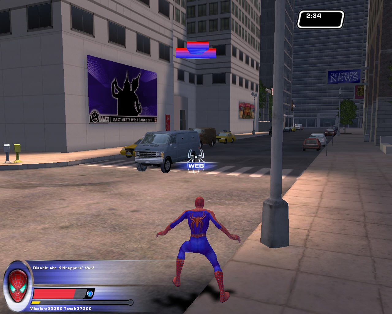 Spider-Man 2 2004 скриншот 2