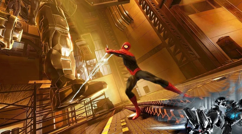 Spider-Man Edge of Time скриншот 1